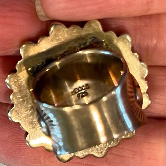 VIRGIN SAINTS & ANGELS VINTAGE SAN BENITO RING IN ROSE GOLD - Picture 7 of 11